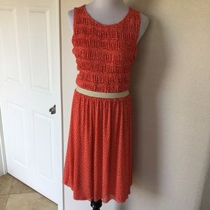 Anthropologie Postmark Swiss Dot Dress
